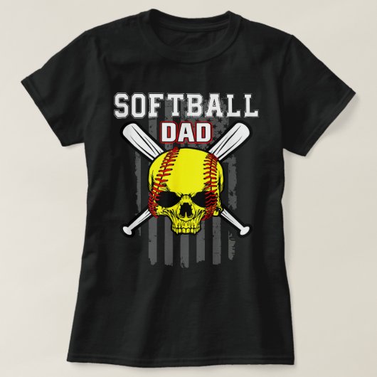 Softball Pitcher T-Shirt (Design vorne)