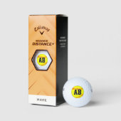 Softball-Player/Coach-Kundenbriefe/Nummernsport Golfball (Verpackungen)
