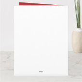 Softball Player Play Softball Karte (Rückseite)