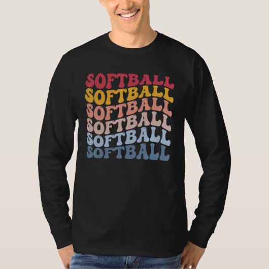 Softball Player T-Shirt (Vorderseite)