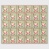 Softball Player Weihnachten Geschenkpapier (Flach)
