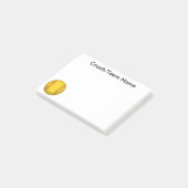 Softball Post it Note Post-it Klebezettel (angewinkelt)