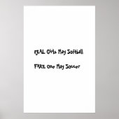 Softball Poster (Vorne)