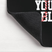 Softball-Schiedsrichter Baseball-Schiedsrichter Wa Mousepad (Ecke)