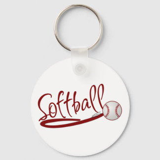 Softball Schlüsselanhänger