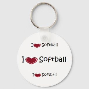 SOFTBALL-Schlüsselkette Schlüsselanhänger