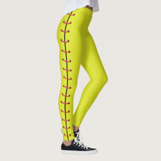 Softball schnürt sich Leggings