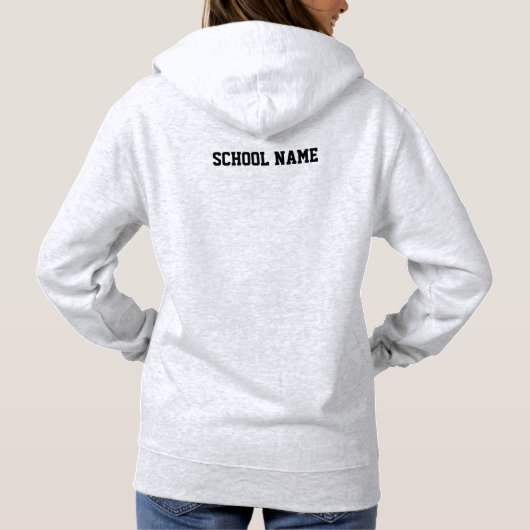 SOFTBALL - Schulgeist Hoodie (Rückseite)