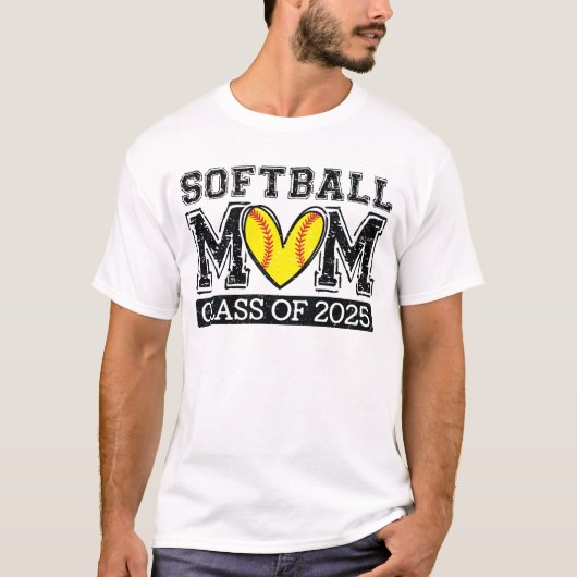 Softball Senior 2025 T-Shirt (Vorderseite)