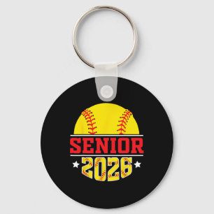 Softball Senior 2026 Cl Of 26 Senior Softball Mädc Schlüsselanhänger