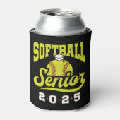 Softball Senior Class 2025 Dosenkühler (Kanne Vorderseite)