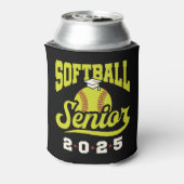 Softball Senior Class 2025 Dosenkühler (Kanne Rückseite)