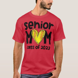Softball Senior Mama Class of 2023 Softball Mama G T-Shirt