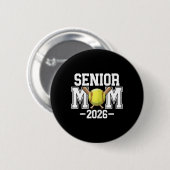 Softball Senior-Mutter, Abiturientin 2026, Senior Button (Vorne & Hinten)