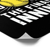 Softball Senior Night Senior Cl Of 2025 Graduation Poster (Ecke)