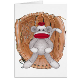 Softball-Socken-Affe