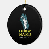 Softball Softball Pitcher Keramik Ornament (Links)