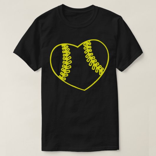 Softball Softball Player T-Shirt (Design vorne)