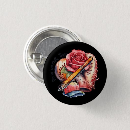 Softball Sommer Button (Vorne & Hinten)