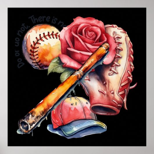 Softball Sommer Poster (Vorne)