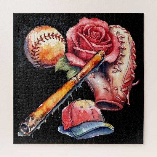 Softball Sommer Puzzle (Vertikal)