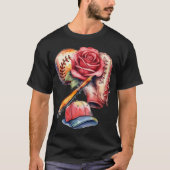Softball Sommer T-Shirt (Vorderseite)