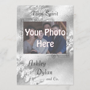 Softball Sports Blended Family Foto Hochzeit Einladung