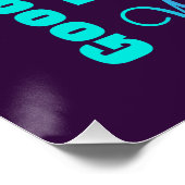 Softball Sports Terms Rainbow Cool Typografie Poster (Ecke)