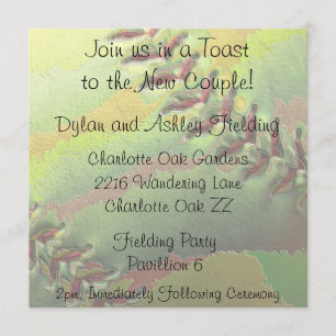 Softball Sports Wedding Theme Empfang Card Einladung