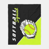 Softball Squad Fleecedecke (Vorderseite)