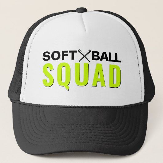 Softball Squad Truckerkappe (Vorderseite)