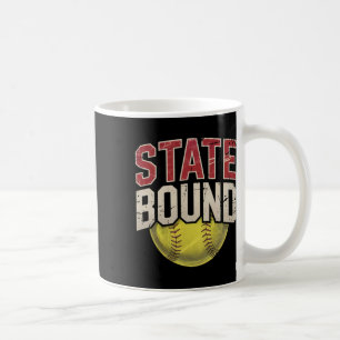 Softball-Staatsmeister Mädchen Fastpitch-Meister Kaffeetasse