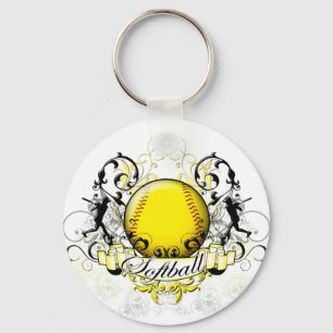 Softball Stammes- Schlüsselanhänger