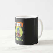 Softball - Stechen ich wage Ya Kaffeetasse (VorderseiteRechts)