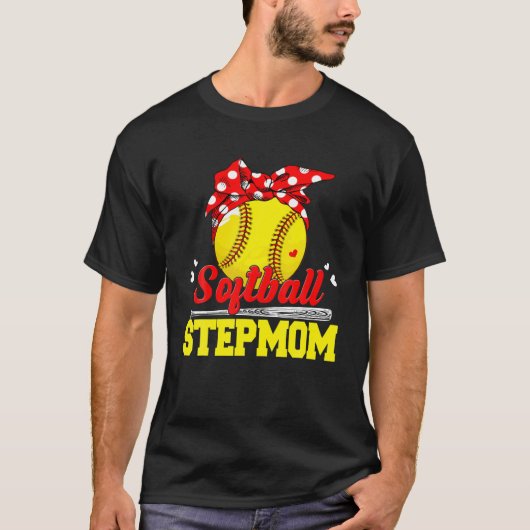 Softball Stepama Outfit Mutter Liebe Softball T-Shirt (Vorderseite)