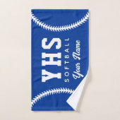 Softball Stiche Custom Sport Handtuch Team Anfangs (Handtuch)