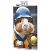Softball Superstar: Das große Spiel der Guinea, Flachmann (Links)