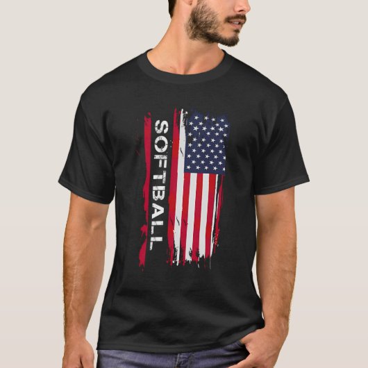 Softball T-Shirt (Vorderseite)