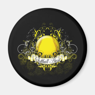 Softball-Tante Magnet