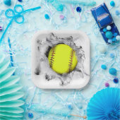 Softball Team Party Napkins Pappteller (Party)