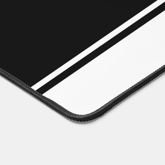 Softball Team Player ADD NAME Personalisierte Liga Schreibtischunterlage (Ecke)