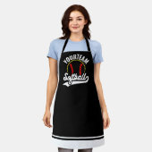 Softball Team Player ADD NAME Personalisierte Liga Schürze (Getragen)