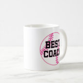 Softball-Trainer-(bestes) Geschenk Kaffeetasse (VorderseiteRechts)