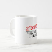 Softball-Trainer...Big Deal Kaffeetasse (Vorderseite Links)