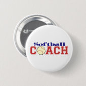 Softball-Trainer Button (Vorne & Hinten)