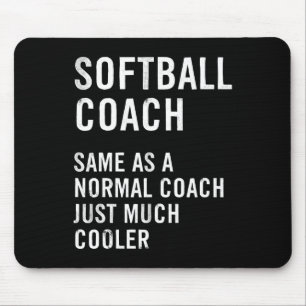 Softball-Trainer-Definition Lustig Mousepad