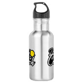 Softball-Trainer-Ehefrau beansprucht den Trainer Edelstahlflasche (Rückseite)
