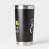 Softball-Trainer-Ehefrau Dibs auf den Trainer Thermobecher (Rechts)
