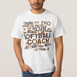 Softball-Trainer-Geschenk T-Shirt