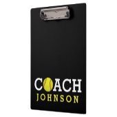 Softball-Trainer-individueller Name Klemmbrett (Links)